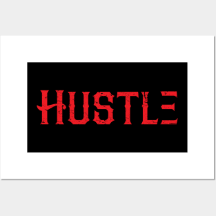 Hustle Red Posters and Art